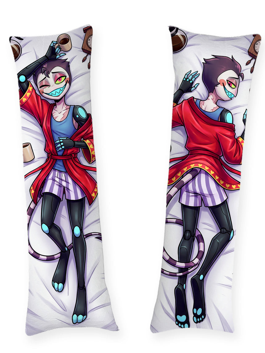 Dakimakura Fizzarolli Satynowy Szlafrok Poranna Kawa