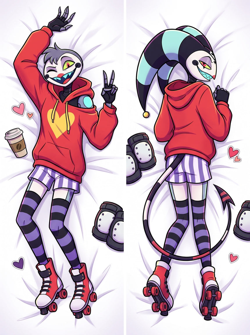 Dakimakura Fizzarolli Bluza z Odkrytym Ramieniem Roller Disco