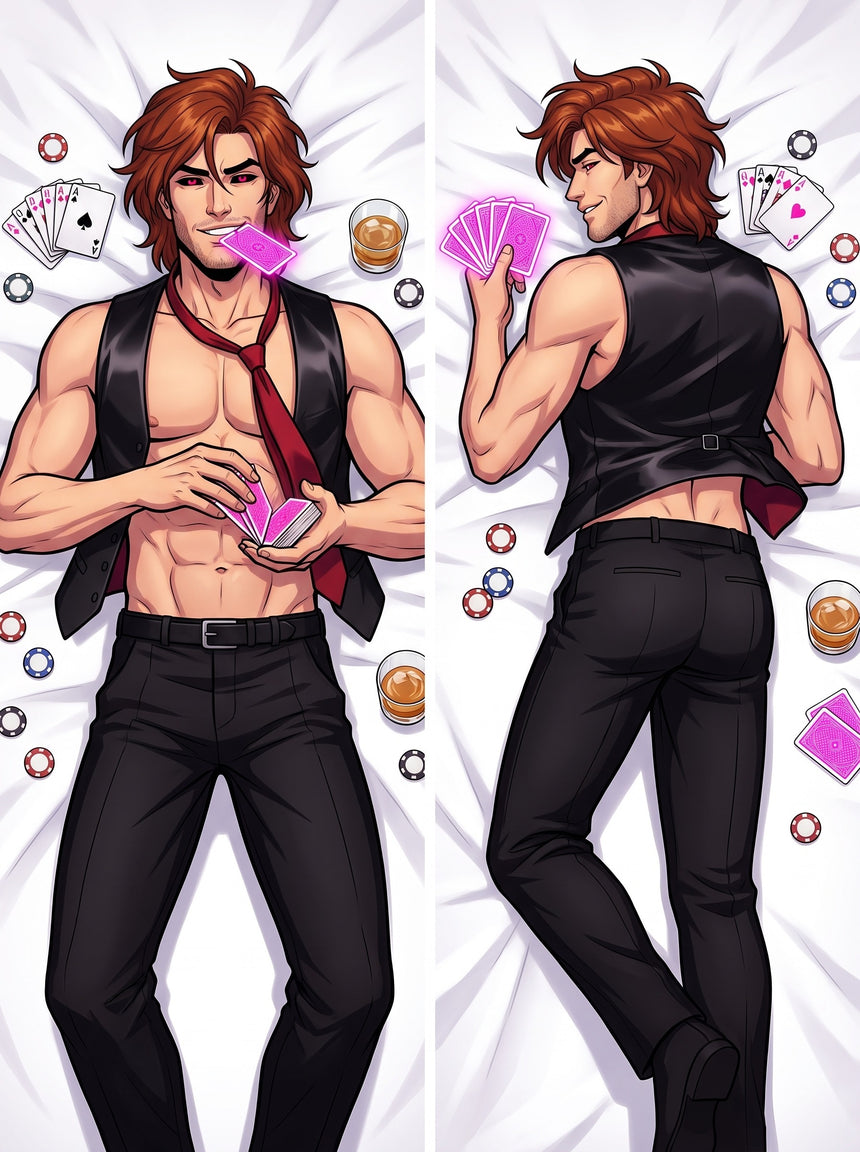 Dakimakura Gambit Wysoka Stawka Rozpięta Kamizelka