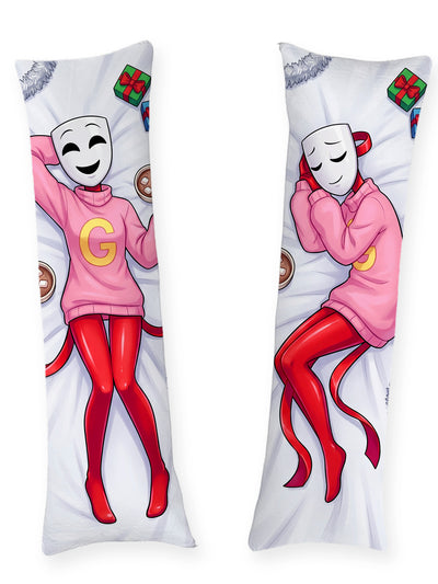 Dakimakura Gangle Różowy Świąteczny Sweter