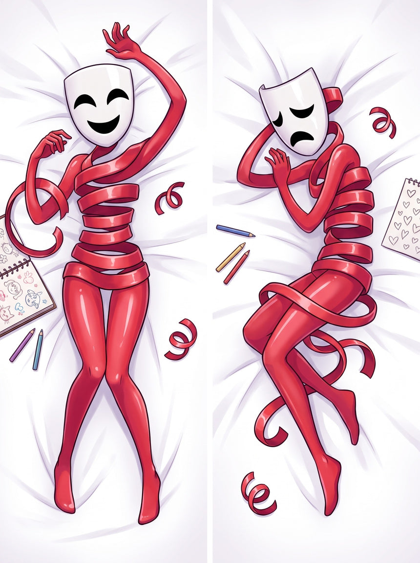 Dakimakura Gangle Maski Komedii i Tragedii