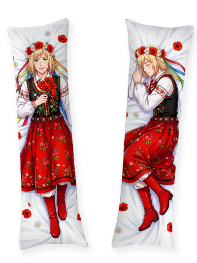 Dakimakura Hetalia Poland Strój Ludowy z Wiankiem