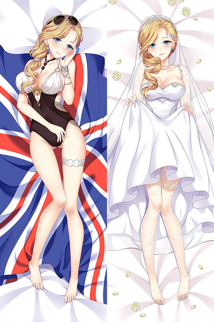Dakimakura Hood Strój Kąpielowy Union Jack