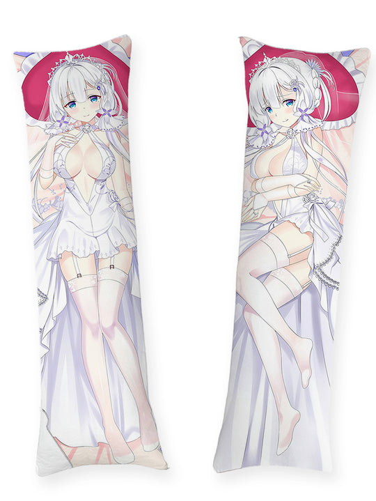 Dakimakura Illustrious Biała Panna Młoda