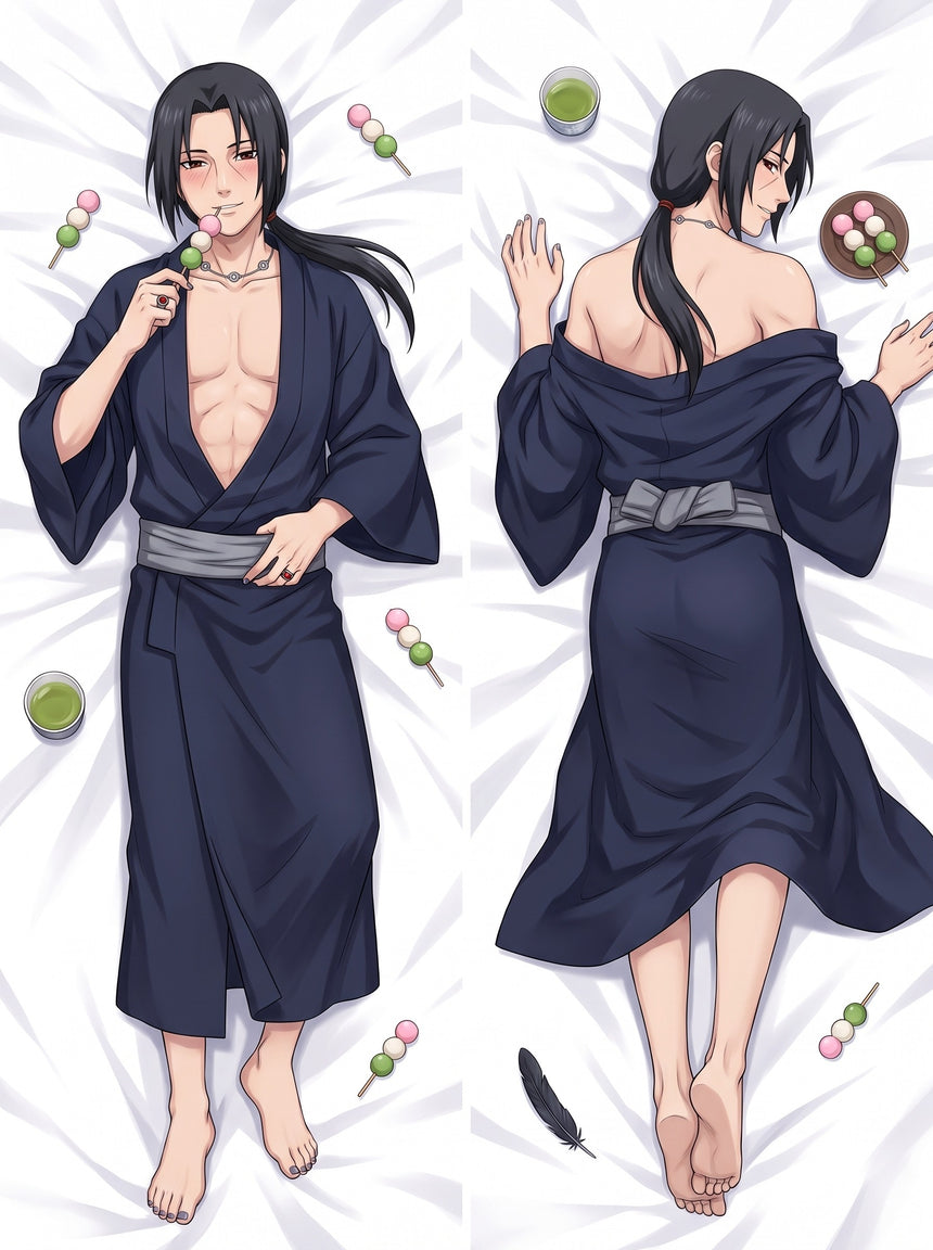 Dakimakura Itachi Uchiha Luźna Yukata Światło Księżyca