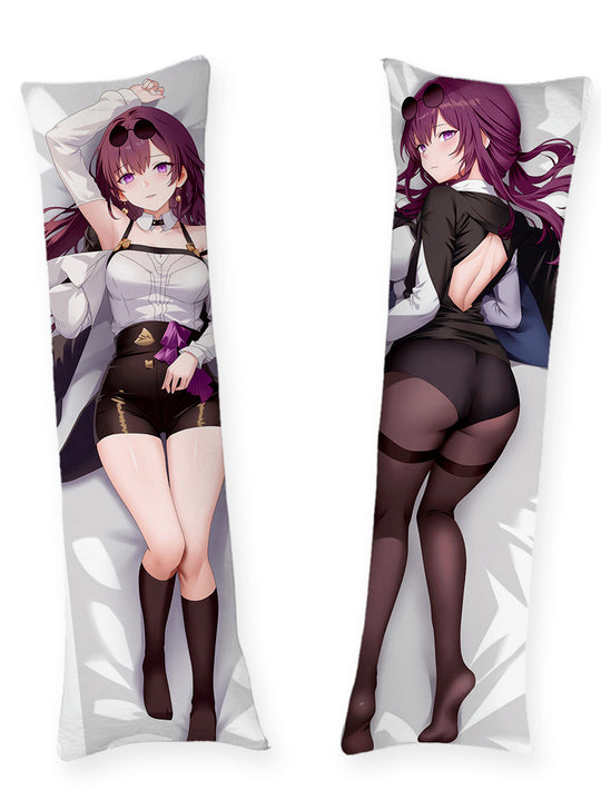 Dakimakura Kafka w czarnych szortach