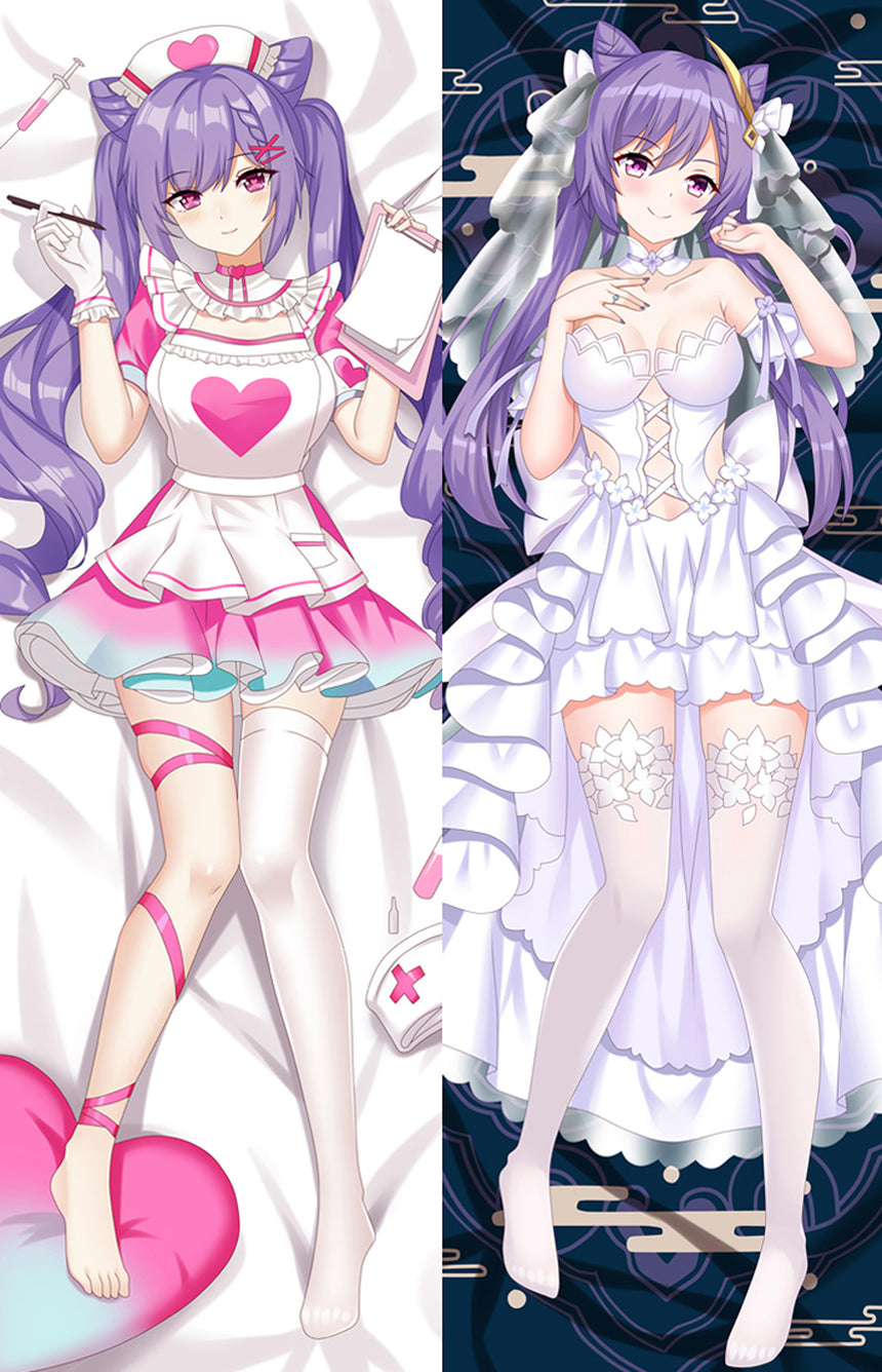 Dakimakura Keqing Pielęgniarka i Panna Młoda