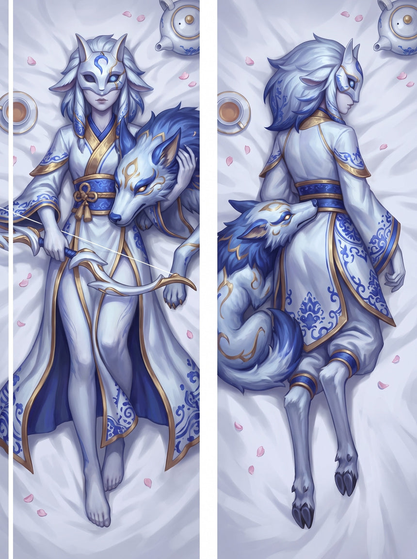 Dakimakura Kindred Porcelanowa Łowczyni i Ogar