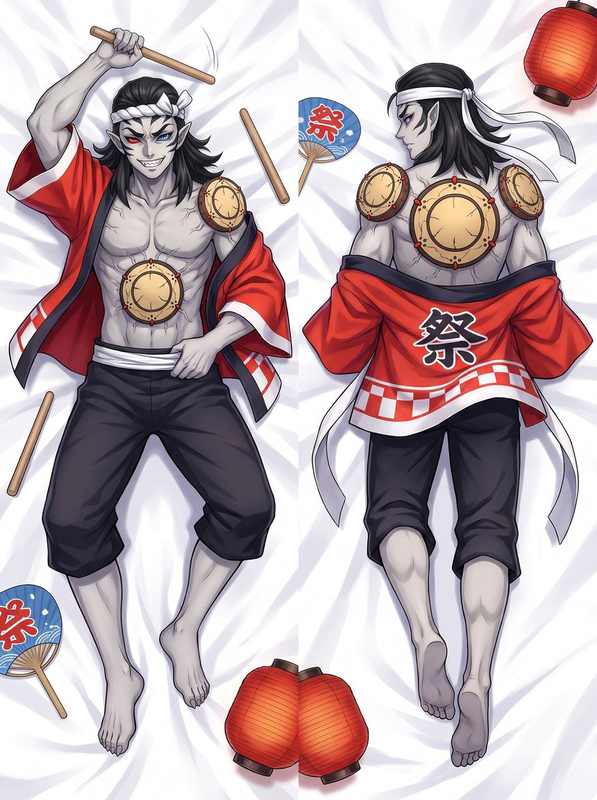 Dakimakura Kyogai Rozpięte Happi Nocny Festiwal