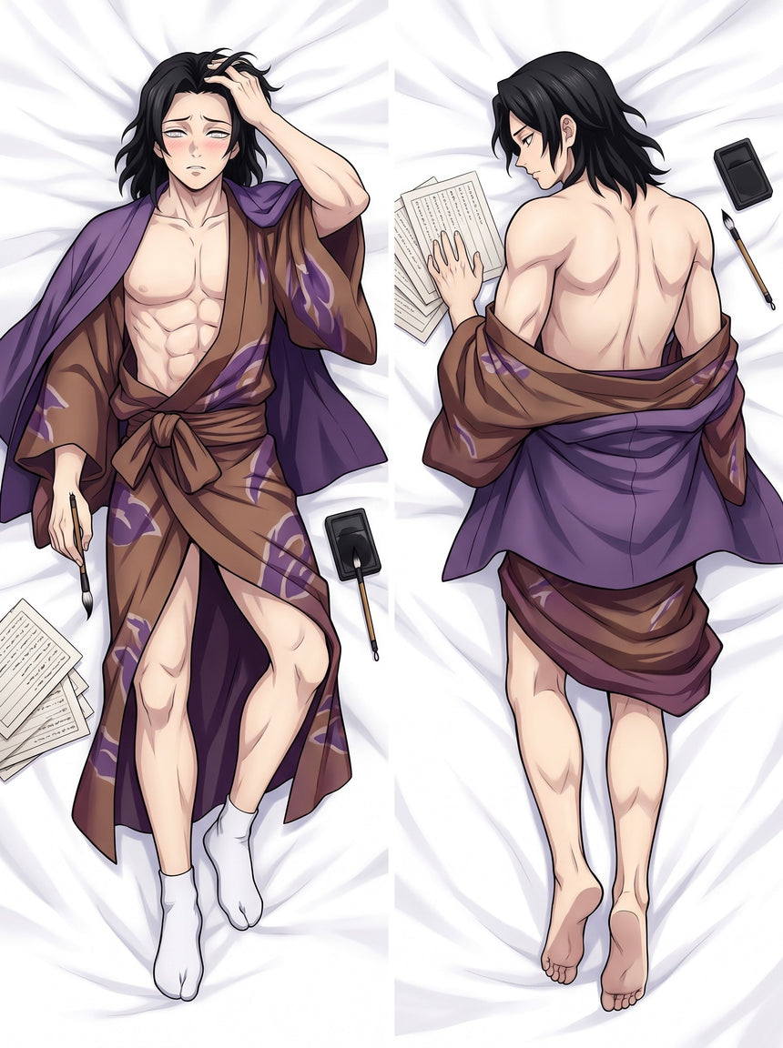 Dakimakura Kyogai Rozchylone Kimono Nocny Pisarz