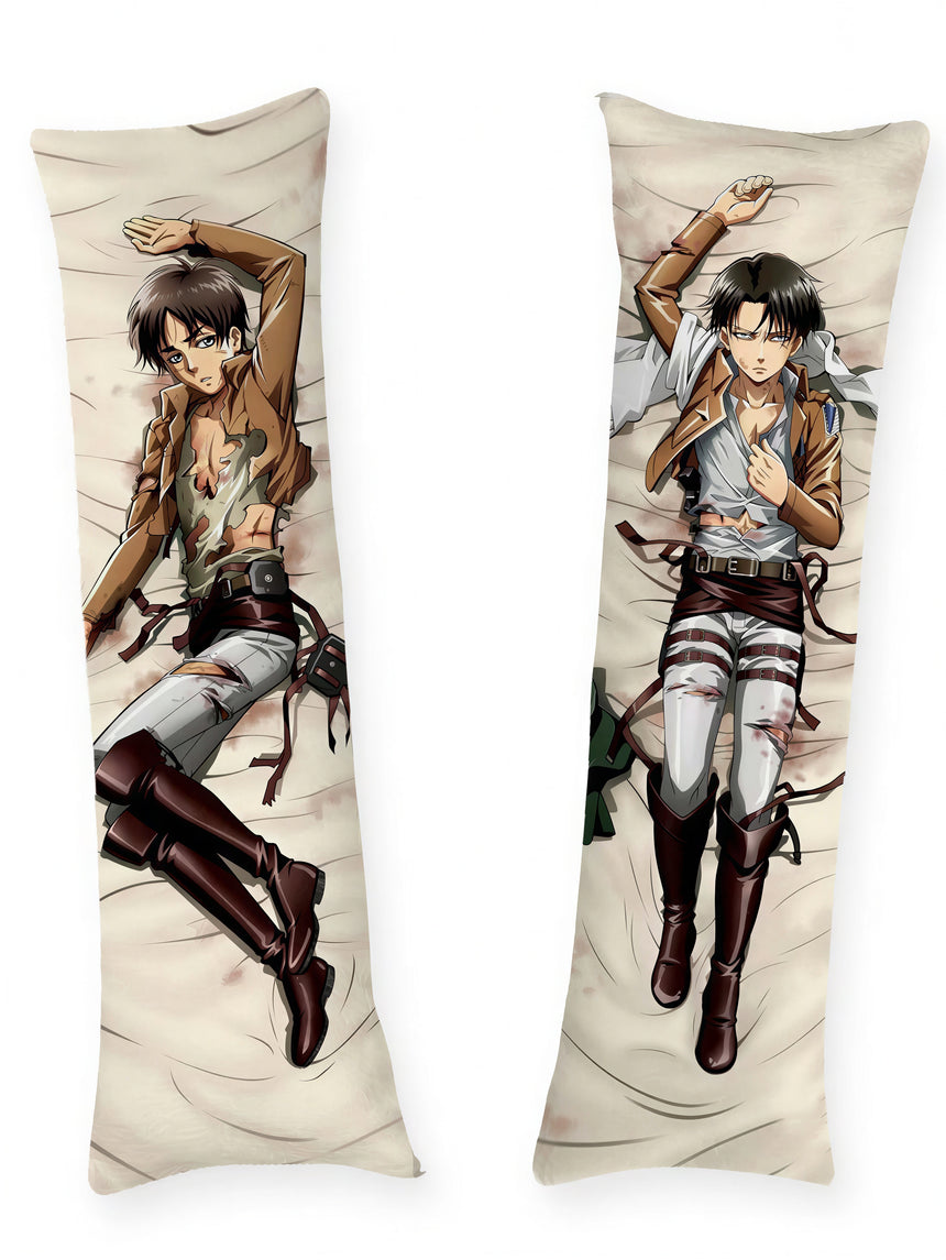 Dakimakura Levi i Eren po Bitwie