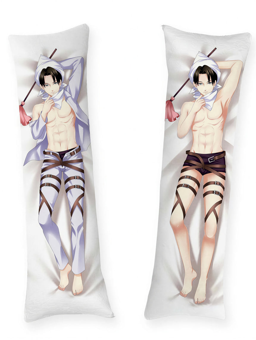 Dakimakura Levi przy Sprzątaniu