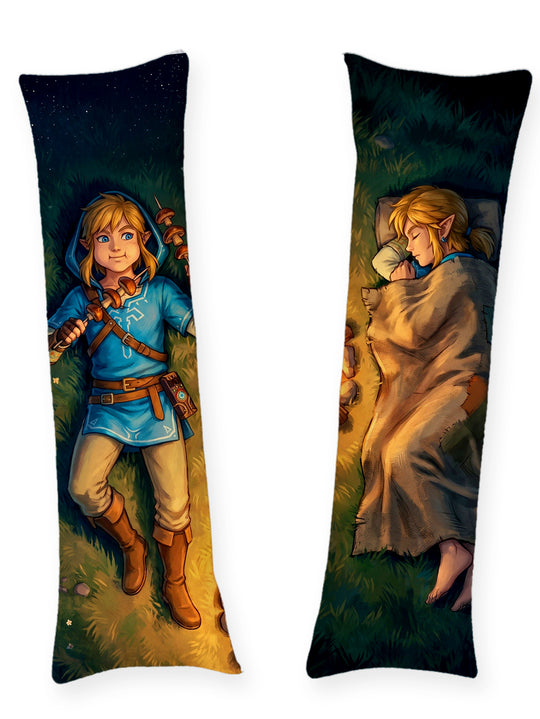 Dakimakura Link Legend of Zelda Gotowanie przy Ognisku