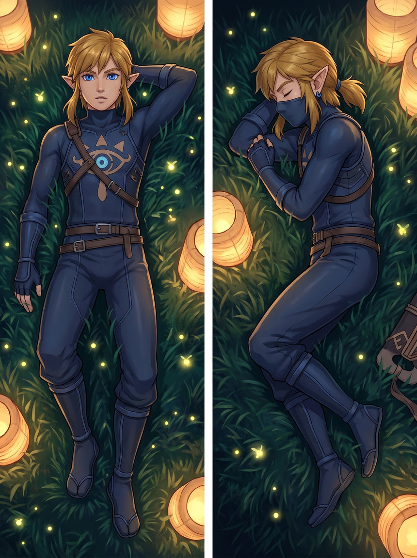 Dakimakura Link Legend of Zelda Strój Skradania Sheikah