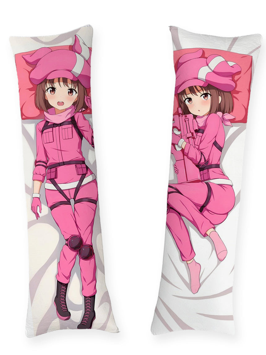 Dakimakura Llenn Różowy Strój Bojowy