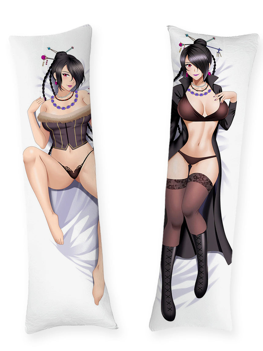Dakimakura Lulu Czarny Gorset