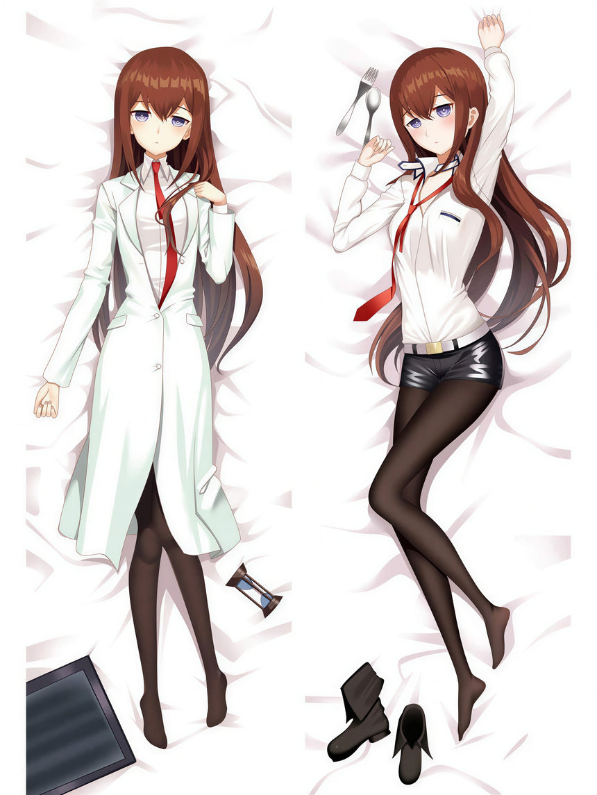 Dakimakura Makise Kurisu Fartuch Laboratoryjny 2