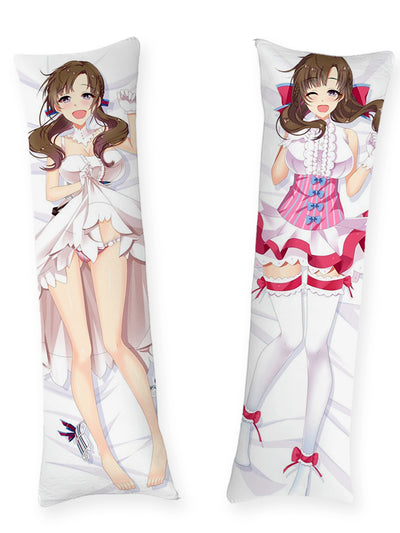Dakimakura Mamako Oosuki Biała i Różowa Sukienka