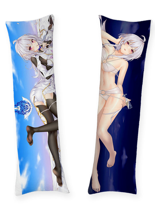Dakimakura Merlin Prototype Białe Bikini z Kółkami