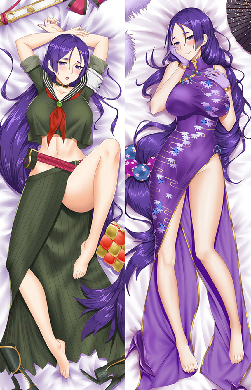 Dakimakura Minamoto no Raikou Fioletowe Qipao