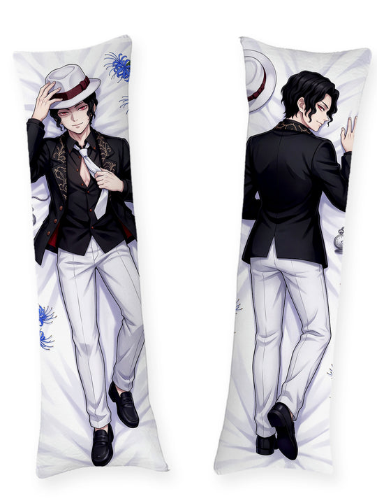 Dakimakura Muzan Asakusa Biały Garnitur z Fedorą
