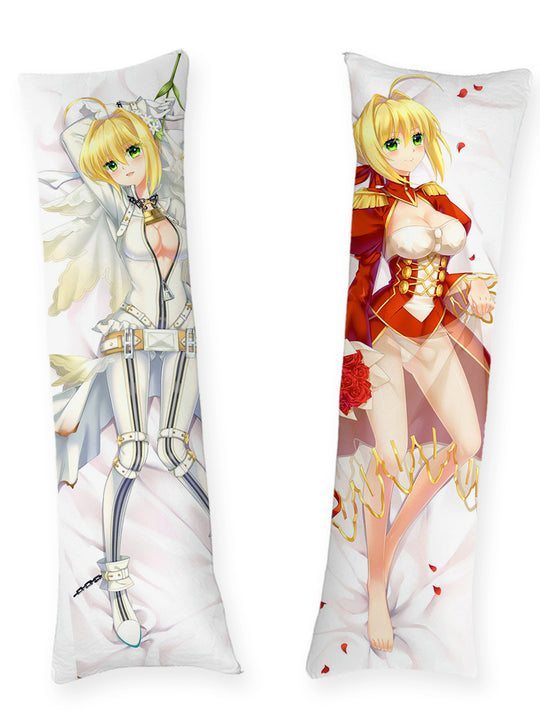 Dakimakura Nero Claudius jako panna młoda i w czerwonej sukience