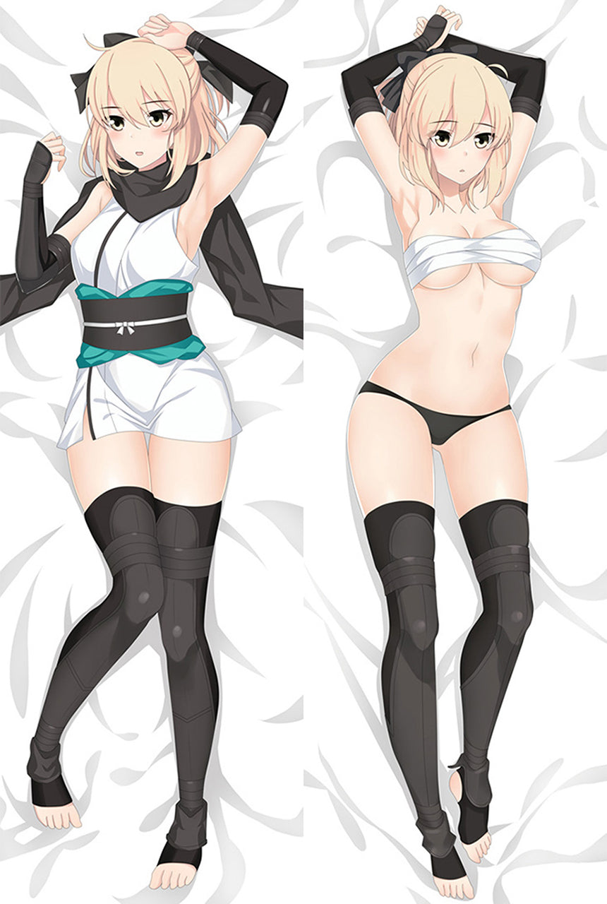 Dakimakura Okita Souji Top Bandażowy