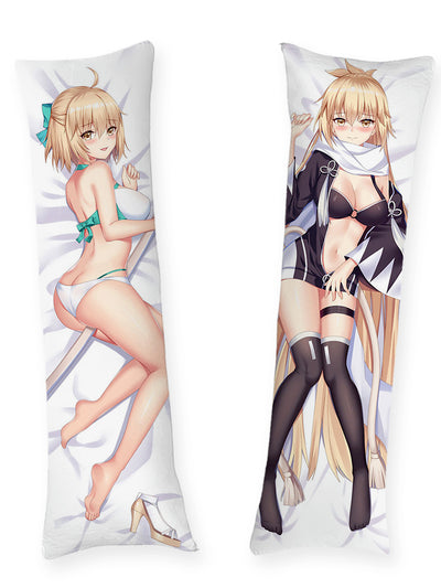 Dakimakura Okita Souji Zielone Bikini
