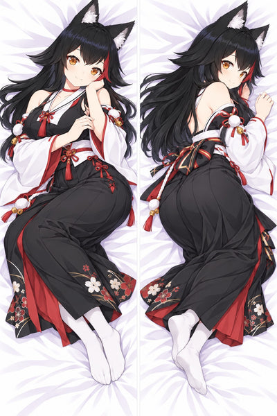 Dakimakura Ookami Mio Strój Świątynny