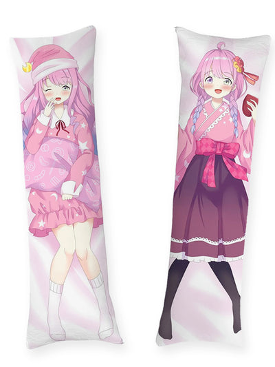 Dakimakura Różowowłosa Vtuberka w Piżamie