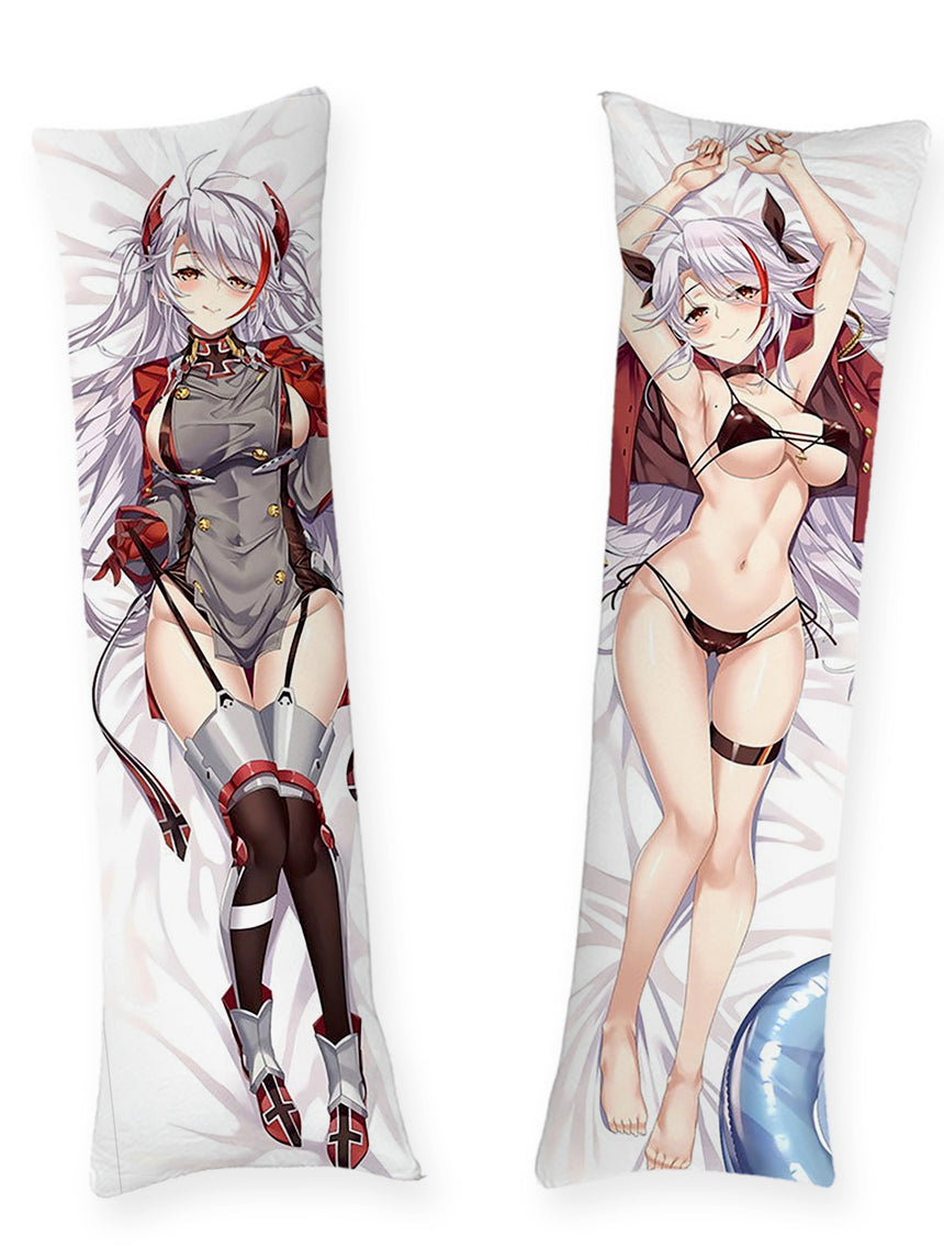 Dakimakura Prinz Eugen Szary Mundur i Czarne Bikini