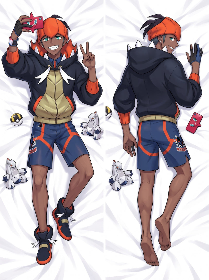 Dakimakura Raihan Pokemon Smocza Bluza z Kapturem Selfie