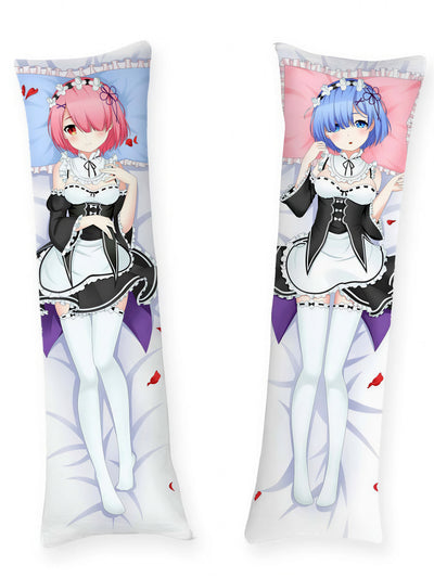 Dakimakura Re Zero Rem i Ram