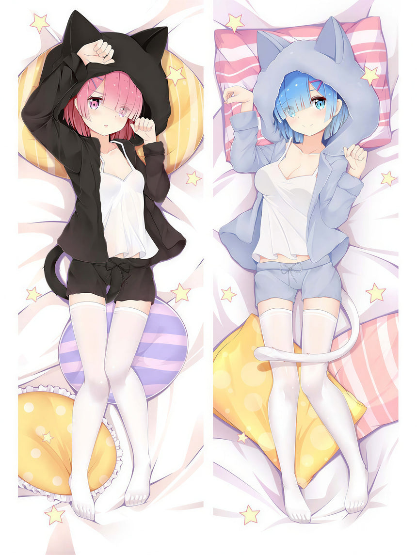 Dakimakura Rem i Ram Re:Zero 2