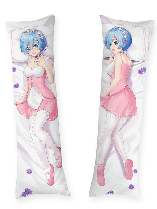 Dakimakura Rem Różowa Koszula Nocna