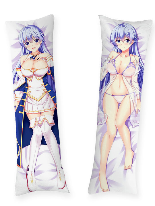 Dakimakura Rodney Niebieski Płaszcz i Białe Bikini