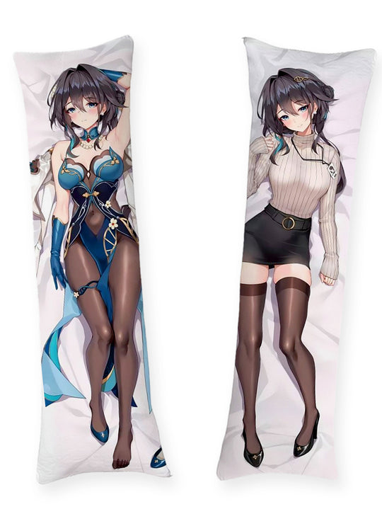 Dakimakura Ruan Mei Qipao i Prążkowany Sweter