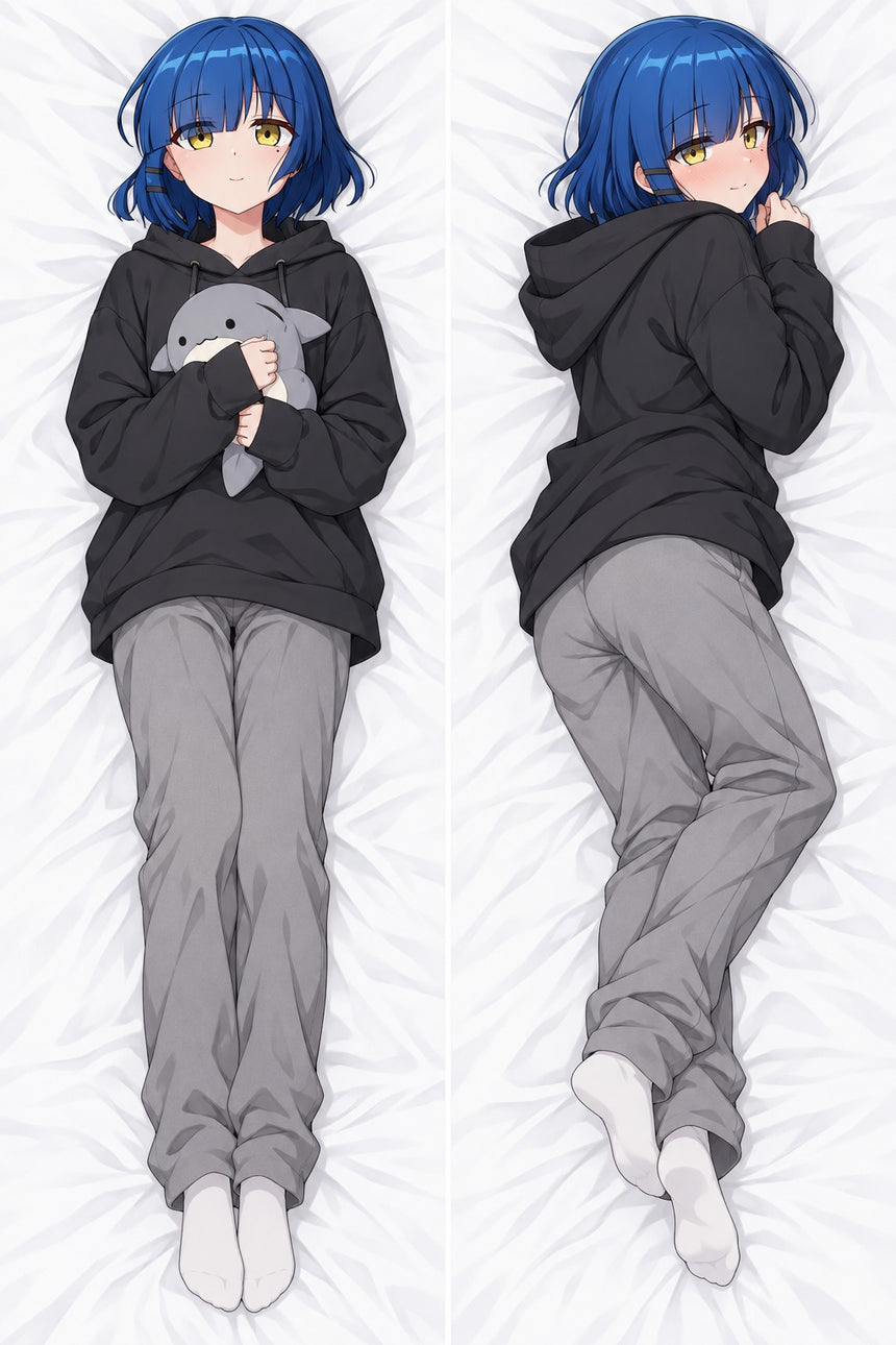 Ryo Black Hoodie Body Pillow