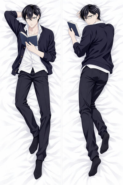 Dakimakura Sakamoto Czytający w Kardiganie