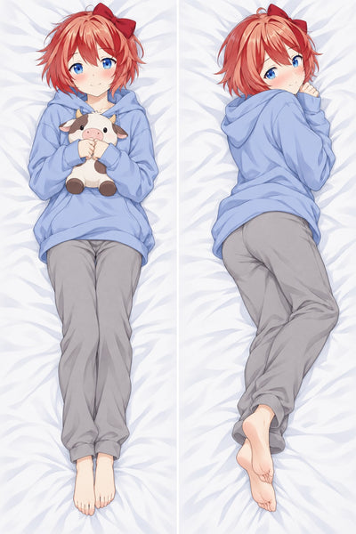 Dakimakura Sayori Wygodna Bluza z Kapturem