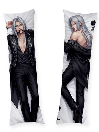 Dakimakura Sephiroth Nocna Gala Rozpięty Kołnierz