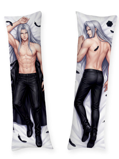 Dakimakura Sephiroth Bez Koszuli Czarne Pióra