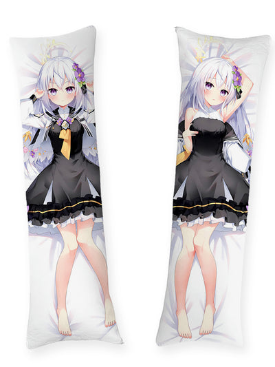 Dakimakura Shirasu Azusa Czarna Sukienka