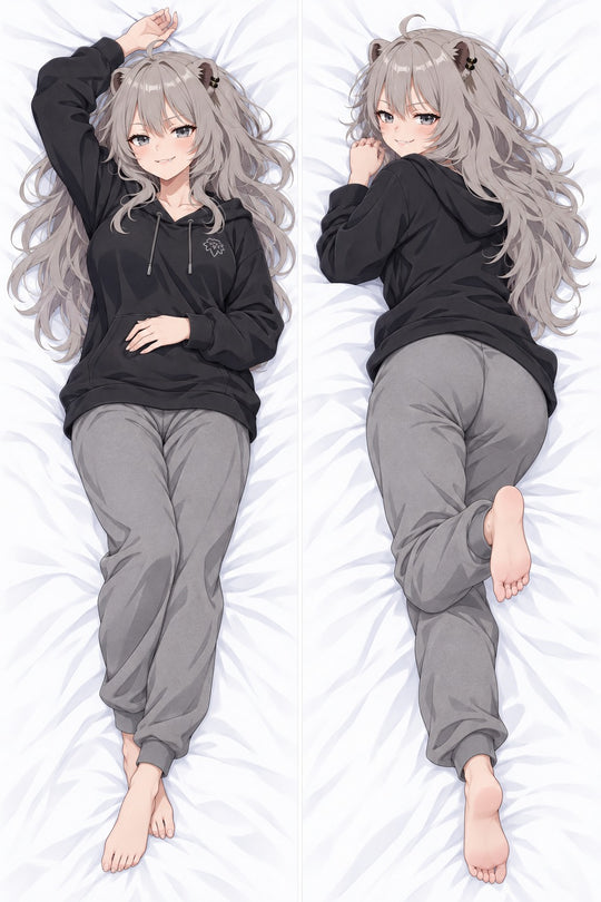 Shishiro Botan Lion Hoodie Lounge Body Pillow