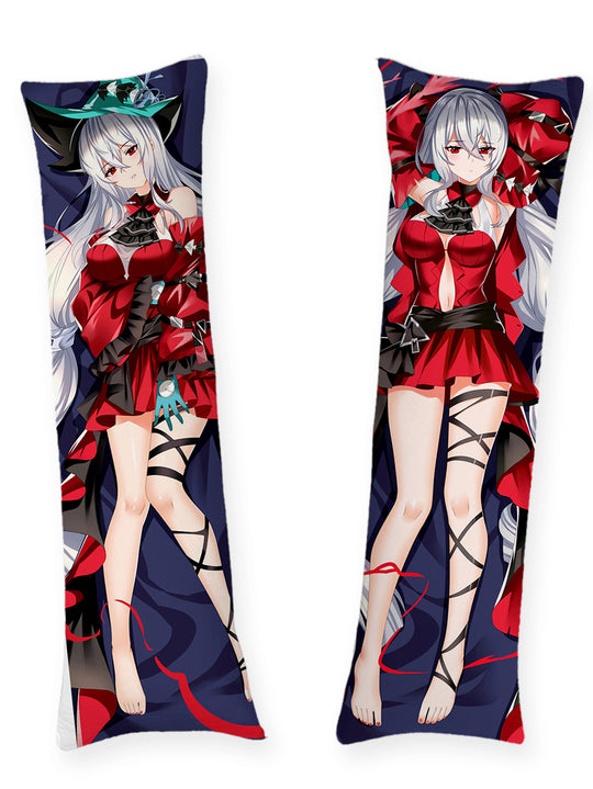 Dakimakura Skadi Karmazynowa Sukienka