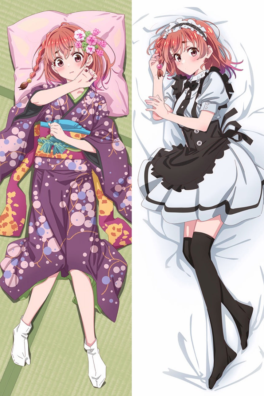 Dakimakura Sumi Sakurasawa Fioletowe Kimono
