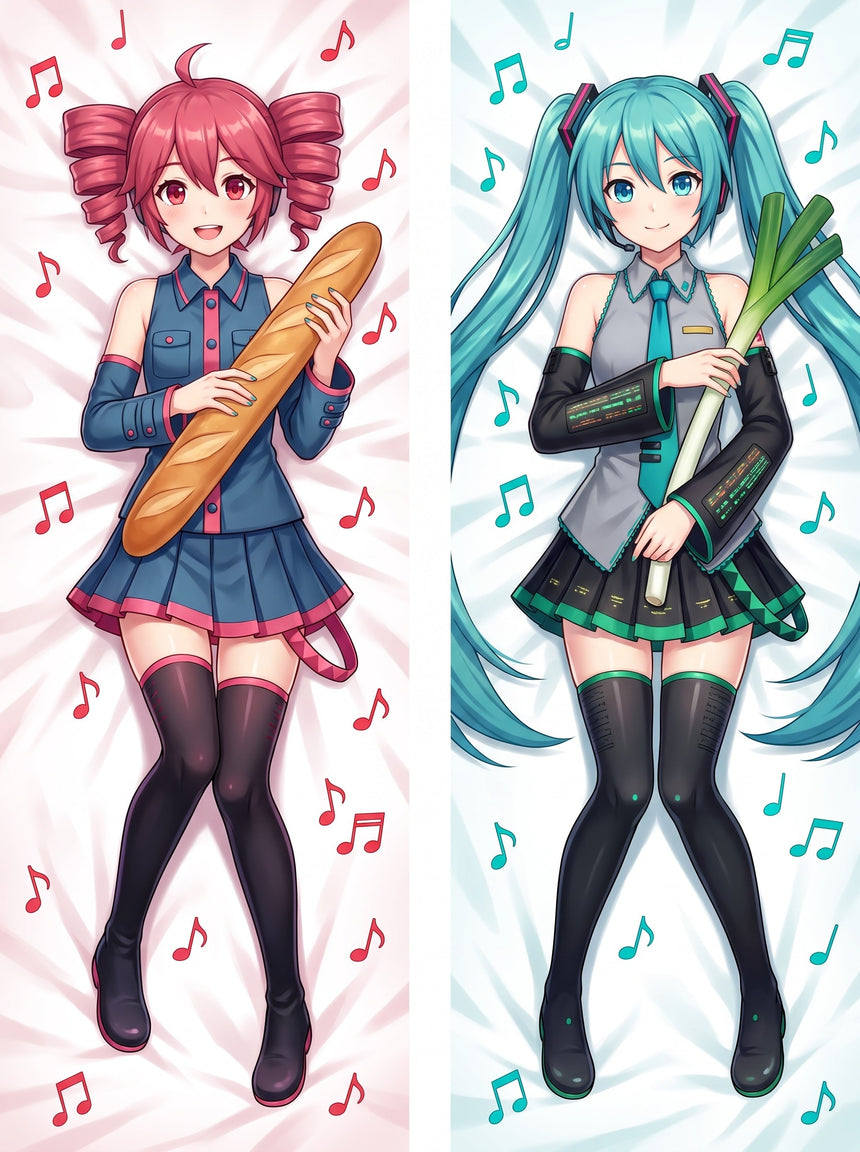 Dakimakura Kasane Teto i Hatsune Miku