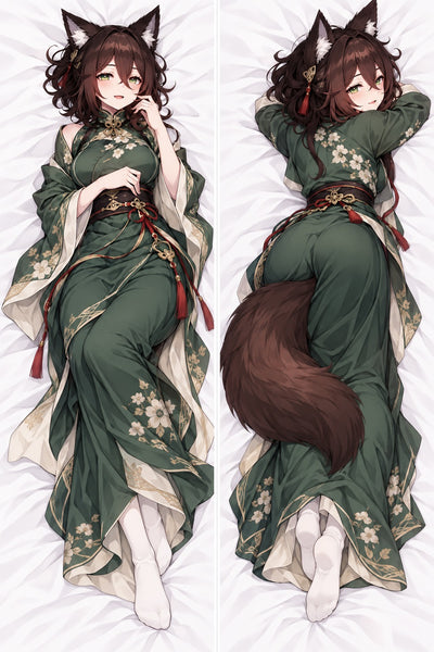 Dakimakura Tingyun Zielony Hanfu