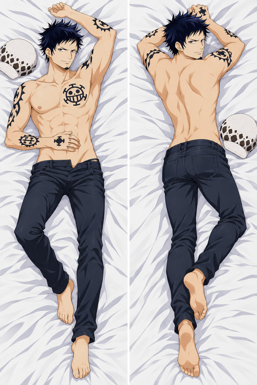 Trafalgar Law Shirtless Jeans Body Pillow