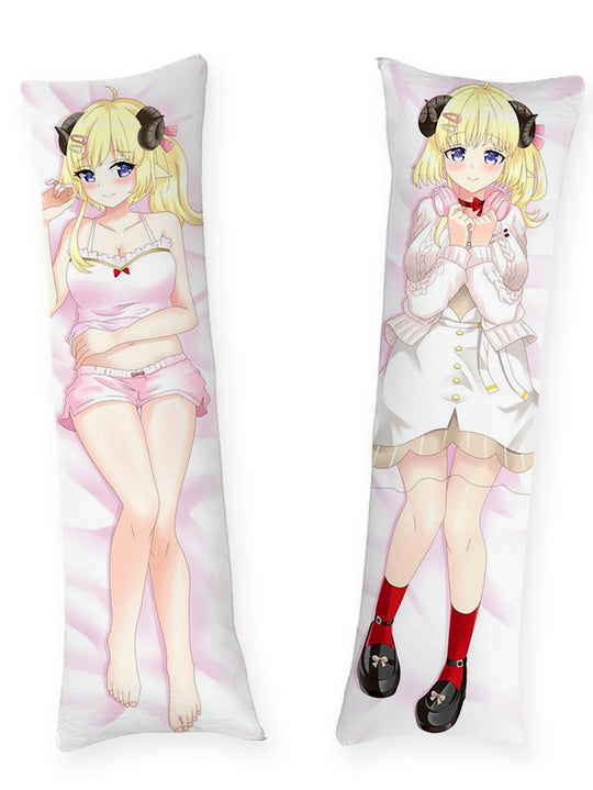 Dakimakura Tsunomaki Watame Piżama i Biała Sukienka